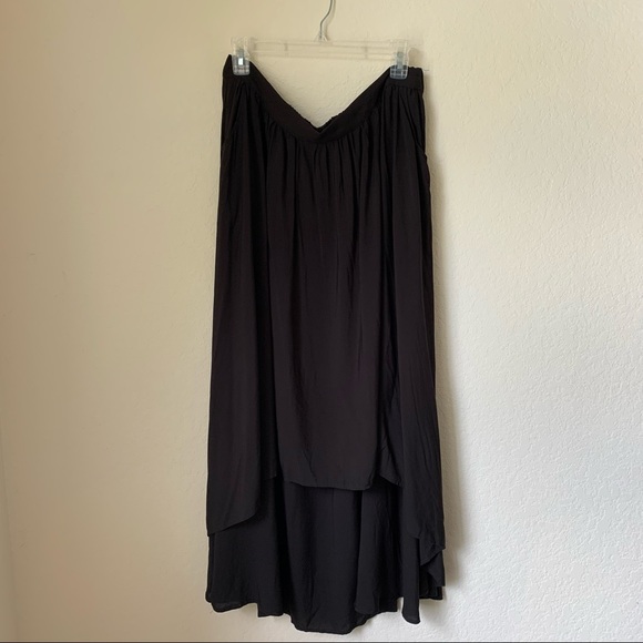 Modcloth Dresses & Skirts - ModCloth Fervour black Lead in Lengths Midi Skirt
